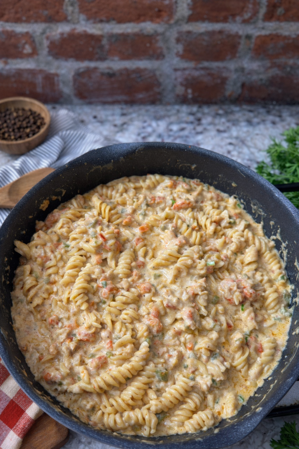 Creamy Crawfish Monica Pasta (Easy Cajun Recipe)